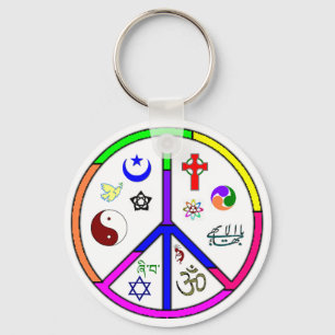 Porte-clés Coexistence pacifique