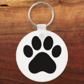 Porte-clés Coffee and Dog Lover Quote Minimal Design (Verso)