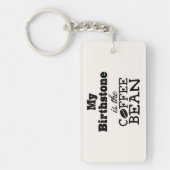 Porte-clés Coffee Bean Birthstone Porte - clé (Devant)
