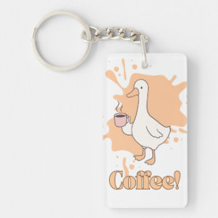 Porte-clés Coffee Duck