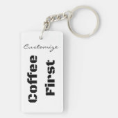Porte-clés Coffee First Thunder_Cove (Dos)