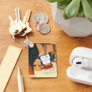 Porte-clés Coffee Grinder de Juan Gris, Cubism Art Vintage