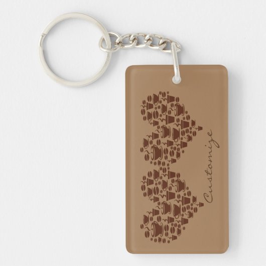 Porte-clés Coffee Lover Heart Thunder_Cove (Devant)
