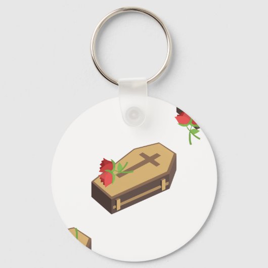 Porte-clés coffin emojis (Recto)