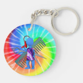 Porte-clés Coiffeur (Dos)