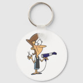 Porte-clés Coiffeur Au Travail Porte - clé (Recto)