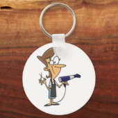 Porte-clés Coiffeur Au Travail Porte - clé (Recto)