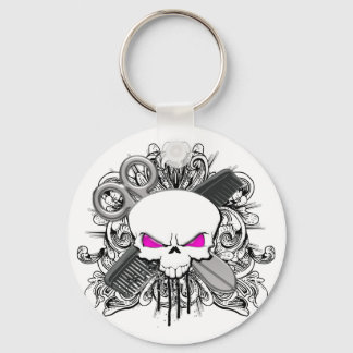Porte-clés Coiffeur crâne
