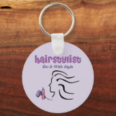 Porte-clés Coiffeuse (Recto)