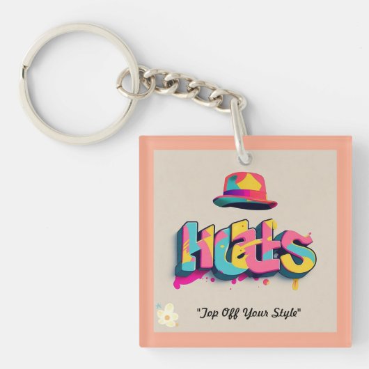 Porte-clés "Coiffure urbaine" (Devant)