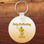 Porte-clés Coin Collecting Chick (Recto)