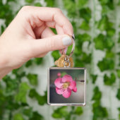 Porte-clés Coingot Parfait Rose Fleurissant (main)