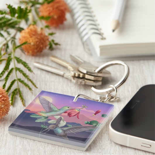 Porte-clés Colibri (Devant Droit)