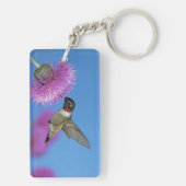 Porte-clés Colibri à gorge rubis (Dos)