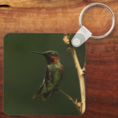 Porte-clés Colibri à gorge rubis (Verso)