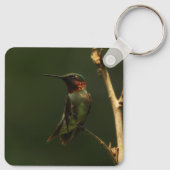 Porte-clés Colibri à gorge rubis (Dos)