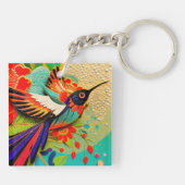 Porte-clés Colibri affairé (Dos)