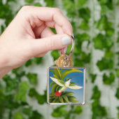 Porte-clés colibri Art Déco (main)