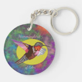 Porte-clés Colibri de Couleur (Dos)