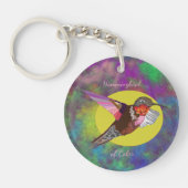 Porte-clés Colibri de Couleur (Devant)
