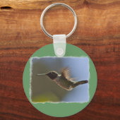 Porte-clés Colibri en vol (Recto)