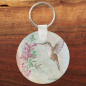 Porte-clés Colibri roux (Recto)