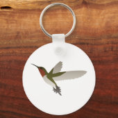 Porte-clés Colibri Ruby Throsé (Recto)