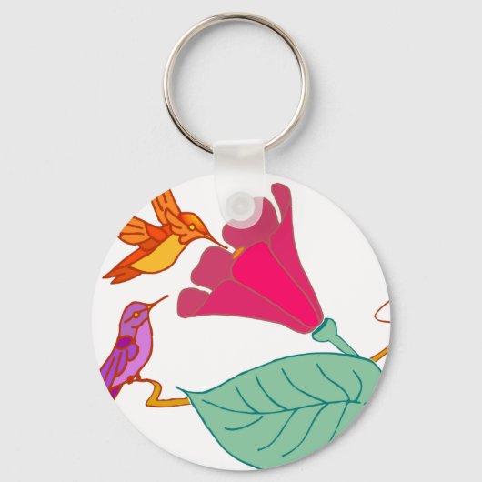 Porte-clés Colibris 1 (Recto)