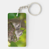 Porte-clés Colibris de bébé (Dos)