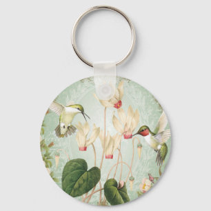 Porte-clés Colibris français vintages modernes
