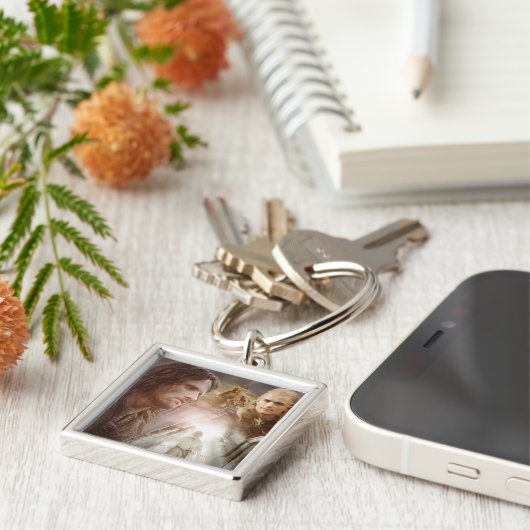 Porte-clés Collage de caractères (Côté)