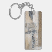 Porte-clés Collage de dentelle I (Devant gauche)