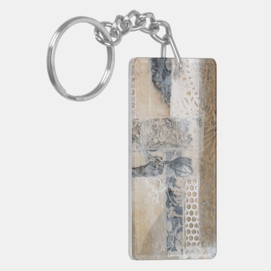 Porte-clés Collage de dentelle I (Devant gauche)