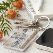 Porte-clés Collage de dentelle I (Devant droit)