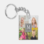 Porte-clés Collage de photos de famille (Devant gauche)