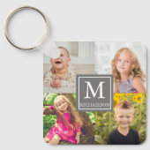 Porte-clés Collage de photos de famille (Recto)