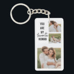 Porte-clés Collage moderne Couple Photo & Romantic Love Citat<br><div class="desc">Collage moderne Couple Photo & Romantic Love Citation</div>