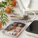 Porte-clés Collage photo et texte personnalisé<br><div class="desc">Faites un porte - clé photo personnalisé de Ricaso - ajoutez vos propres photos et texte - cadeaux photo</div>