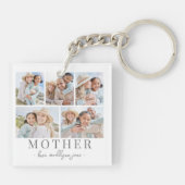 Porte-clés Collage photo mère (Dos)