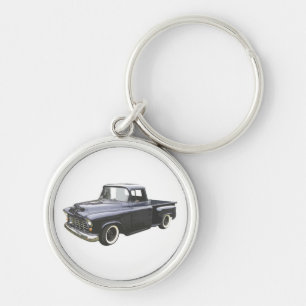 Porte-clés Collecte 1956 de Chevrolet de noir