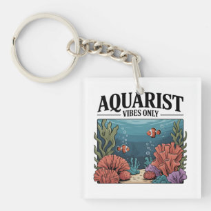 Porte-clés Collecteur de poissons aquariums Junkie Fish Lover