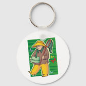 Porte-clés Collecteur papillon (Recto)