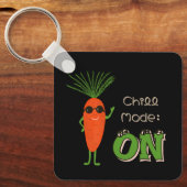 Porte-clés Collection de carottes cool (Recto)