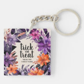 Porte-clés Collection de germes florales Halloween Elégance é (Dos)