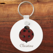 Porte-clés Collection de jardins ・ Ladybug (Recto)