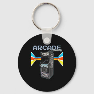 Porte-clés Collection de jeux vidéo Machine Cabinet 1970 1980