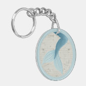 Porte-clés Collection de sirènes peintes (Devant gauche)