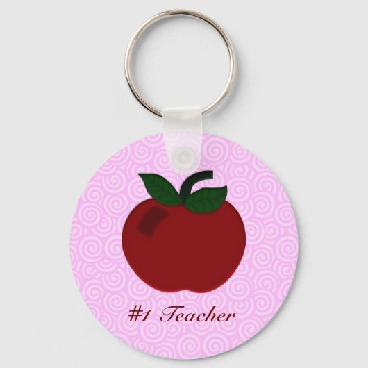 Porte-clés Collection d'enseignants Apple (Recto)