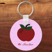 Porte-clés Collection d'enseignants Apple (Recto)