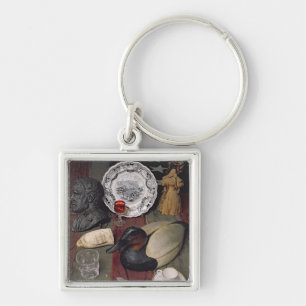 Porte-clés Collection d'objets, y compris une tasse
